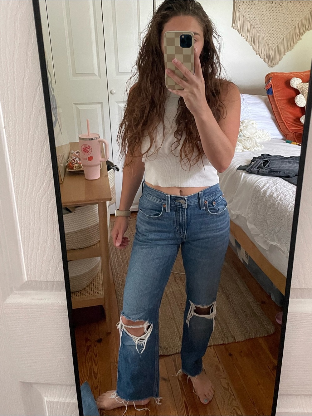 Levi's Low Pro Straight Jeans